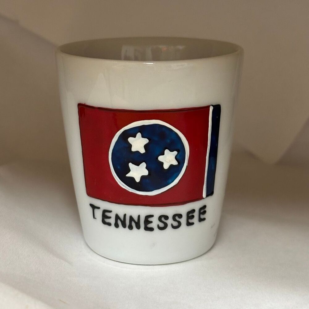 Tennessee Flag Shot Glass